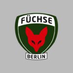 Füchselogo. Der Fuchskopf in rot mit "Füchse Berlin" als Beschriftung im Wappen. An dieser Stelle eingesetzt als Platzhalter.