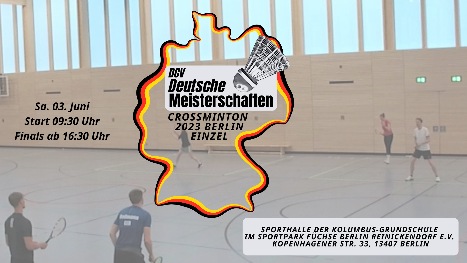 Deutsche Einzelmeisterschaften in Berlin