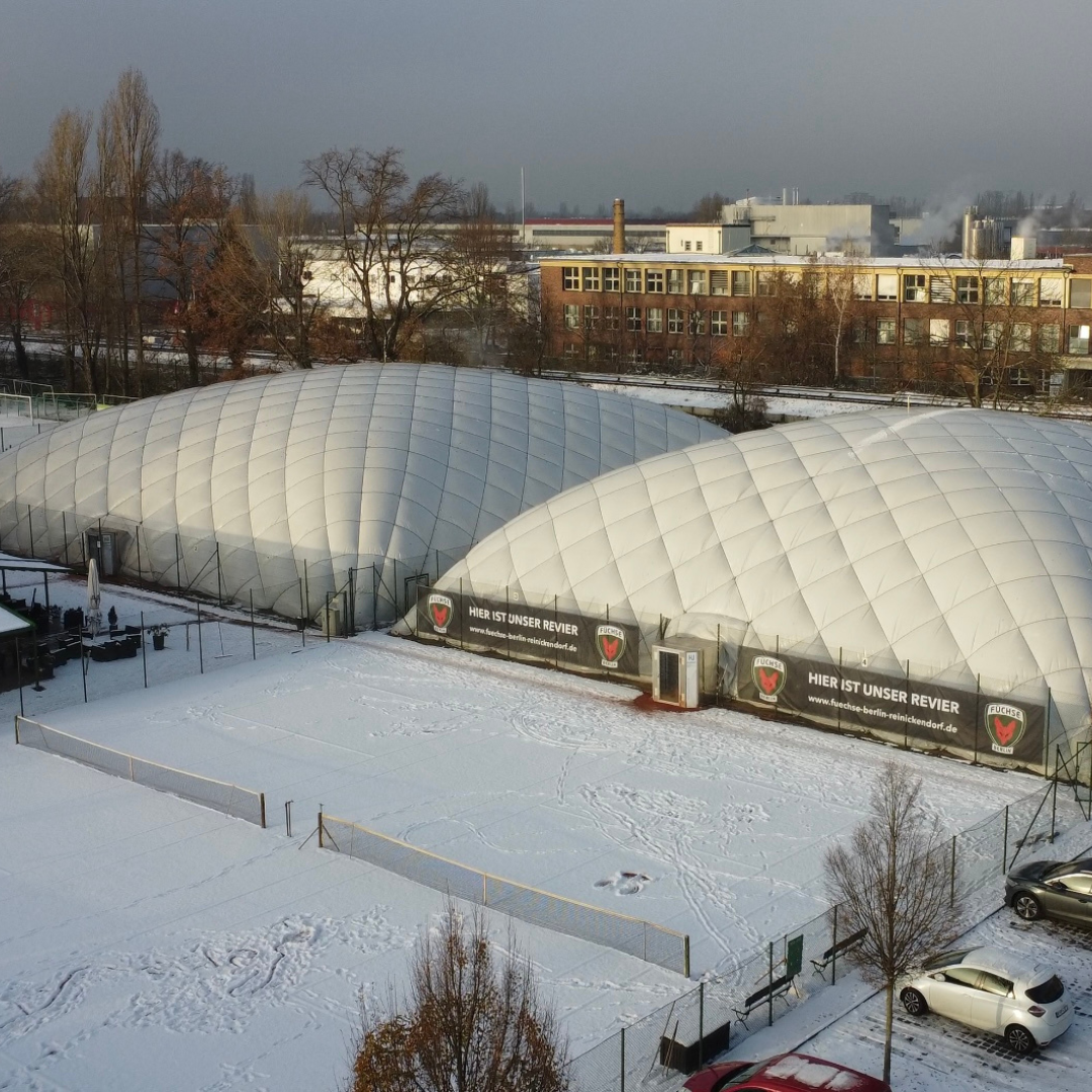 Weihnachtsaktion in unseren Traglufthallen