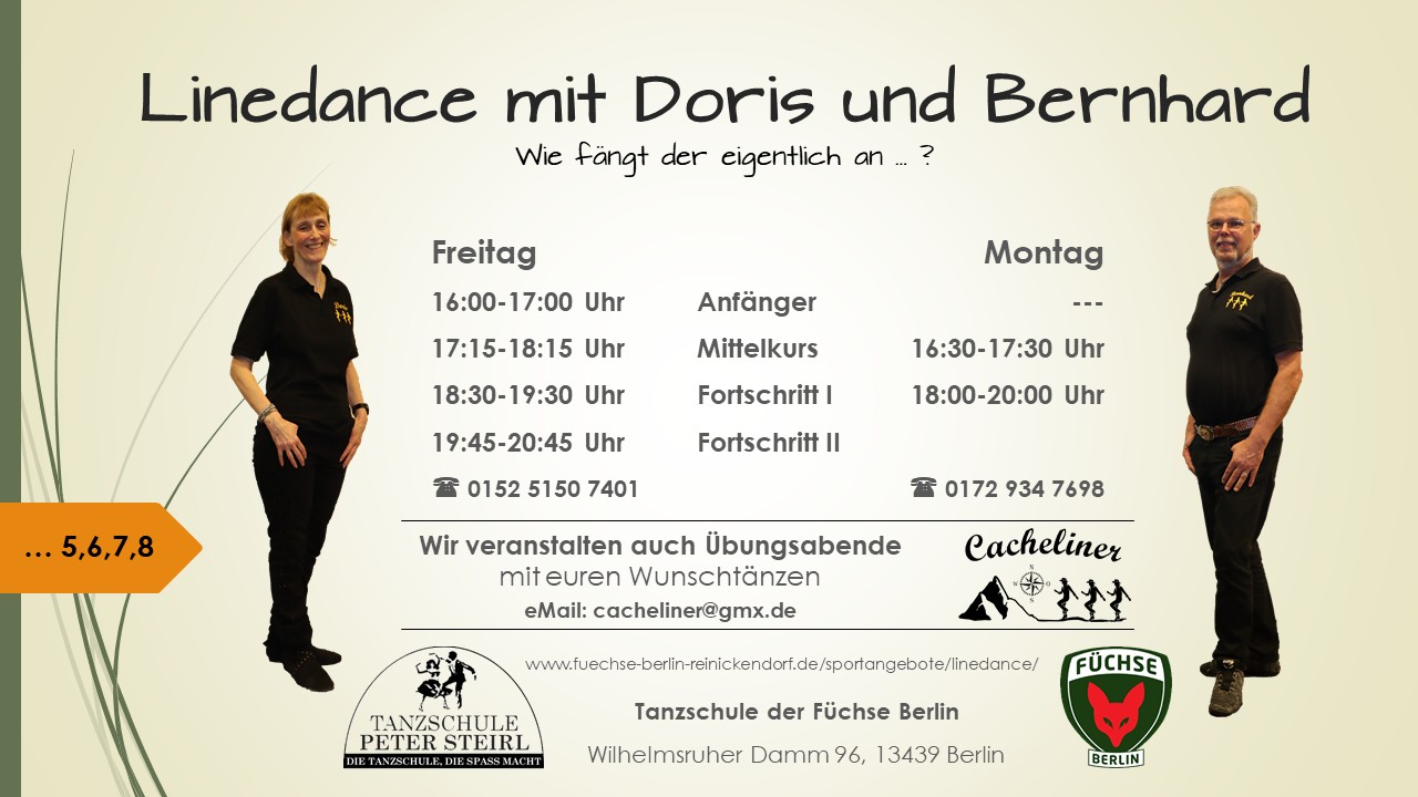 Linedance mit Doris und Bernhard