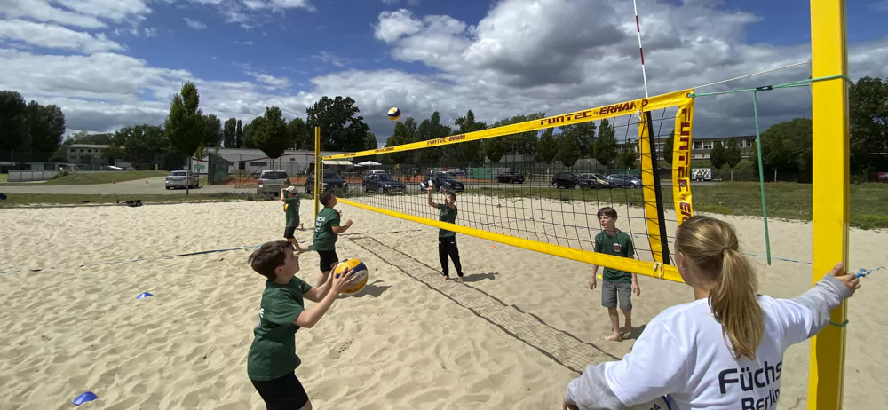 Beachvolleyball im Sportpark