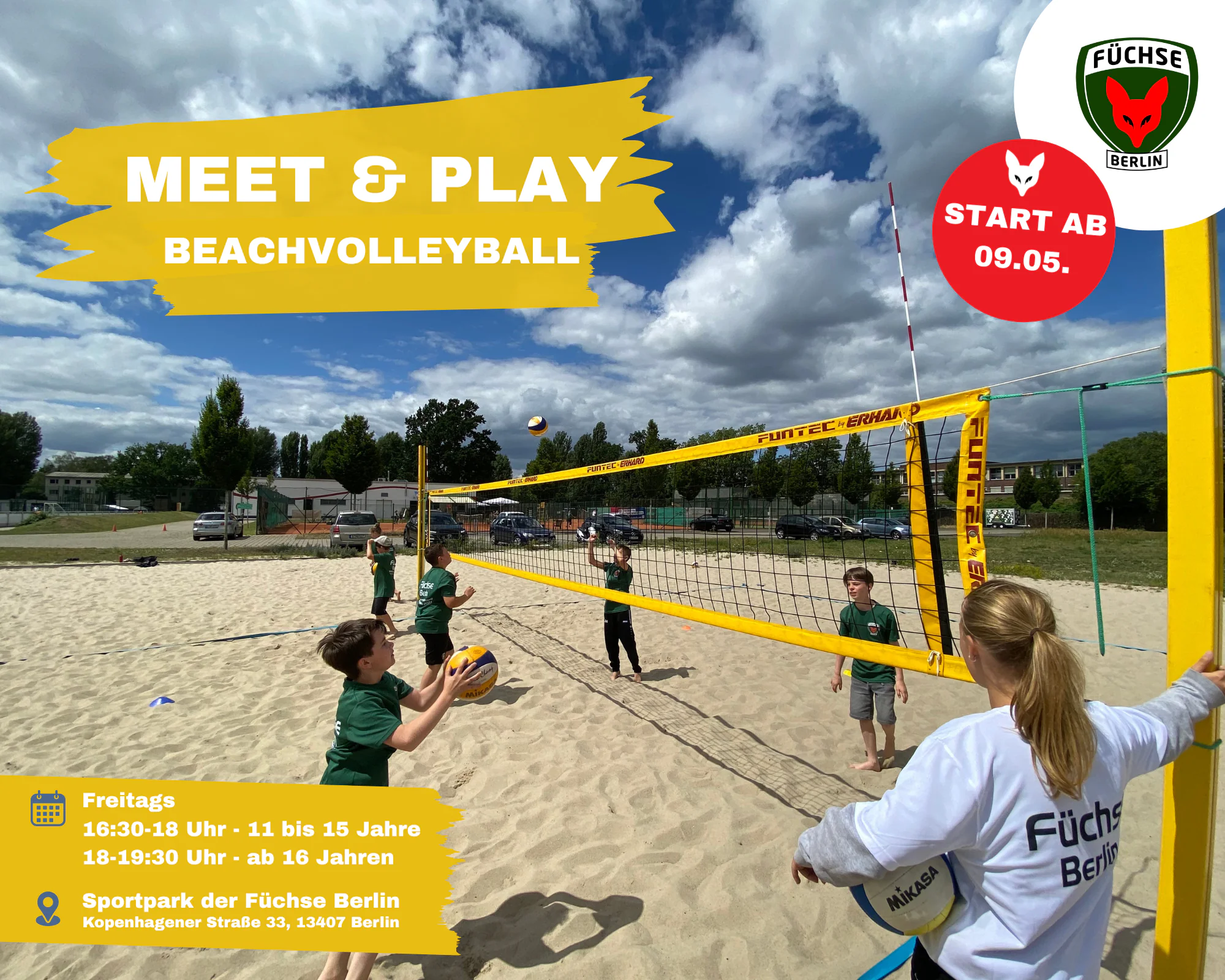 Meet & Play Beachvolleyball
